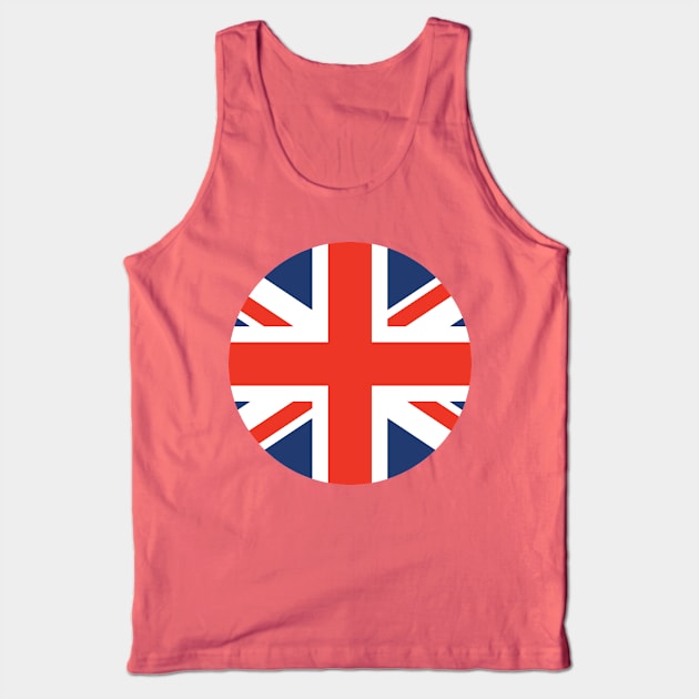 UK Flag Tank Top by greenoriginals